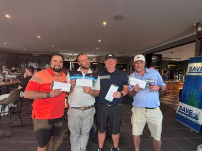 Participants enjoying the Save The Vaal Golf Day charity event