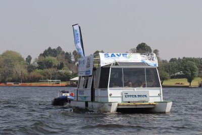 Community members celebrating the Opening of the Vaal River 2025 event